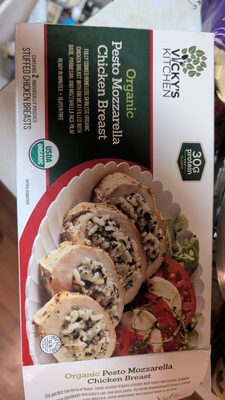 Organic Pesto Mozzarella Chicken Breast