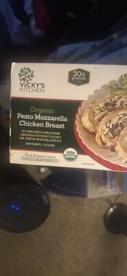 Organic Pesto Mozzarella Chicken Breast