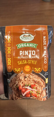 Organic Pinto Refried Beans Salsa-Style