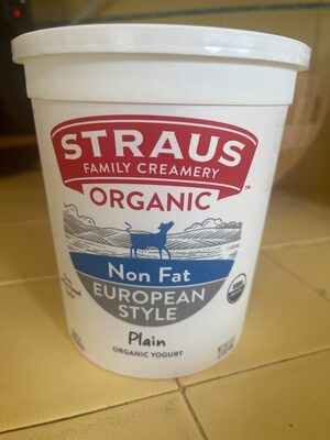 Organic Plain Nonfat Yogurt