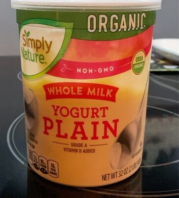 Organic Plain Whole Yogurt