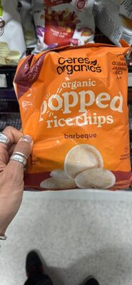 organic popped rice chips