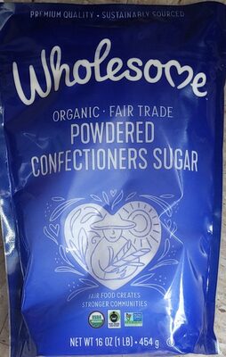Organic Powdered Confectioners Sugar