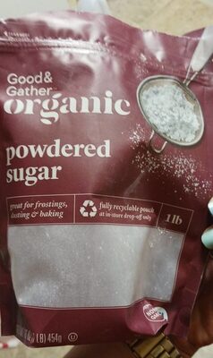 Organic powdered sugar