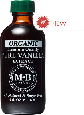 Organic Premium Quality Pure Vanilla Extract