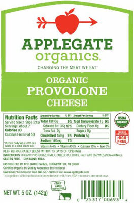 Organic Provolone Cheese