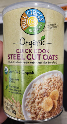 Organic Quick Steel Cut Oats
