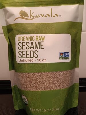 Organic Raw Sesame Seeds Unhulled