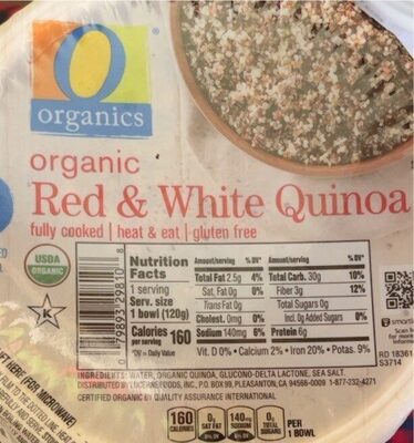 Organic Red & White Quinoa