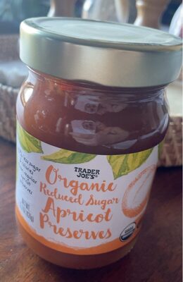 Organic Reduced Sugar Apricot Presreves