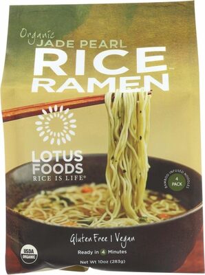 Organic rice ramen bambooinfused noodles