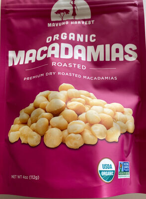 Organic Roasted Macadamias