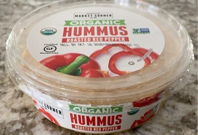 Organic Roasted Red Pepper Hummus