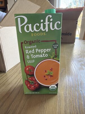 Organic Roasted Red Pepper & Tomato Soup