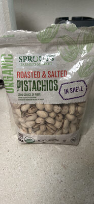 Organic Roasted & Salted Pistachios