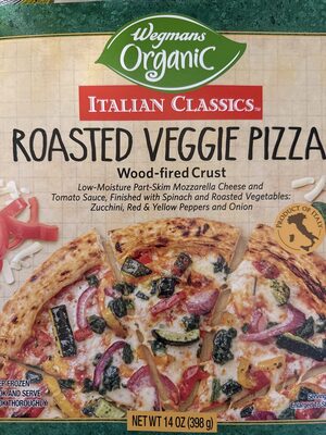 Organic Roasted veggie pizza
