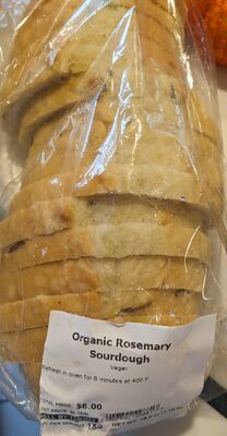 Organic Rosemary Sourdough