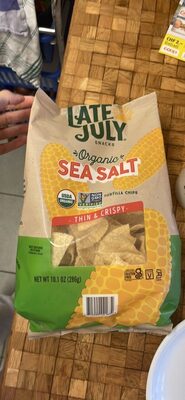 Organic Sea Salt Tortilla Chips