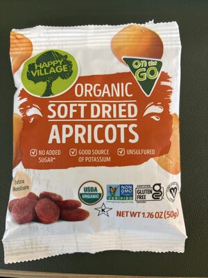 Organic Soft Dried Apricots
