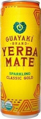 Organic Sparkling Classic Gold Yerba Mate