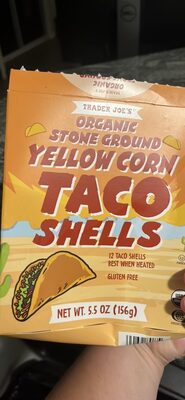 Organic Stone Ground Yellow Corn Taco Shells