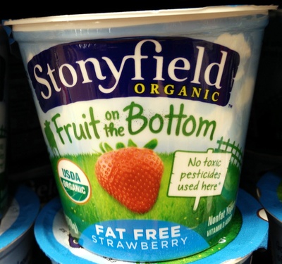 Organic Strawberry Whole Milk Yogurt w/probiotics