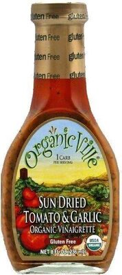 Organic Sundried Tomato and Garlic Vinaigrette (57379)