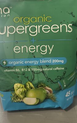 Organic Super Greens Plus Energy
