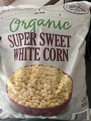 Organic Super Sweet White Corn