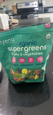 Organic Supergreens Fruits & Vegetables