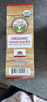 ORGANIC sweet scarlet