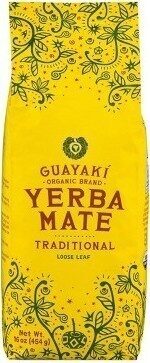 Organic Traditional Yerba Mate Loose Leaf