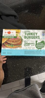 Organic Turkey Burgers