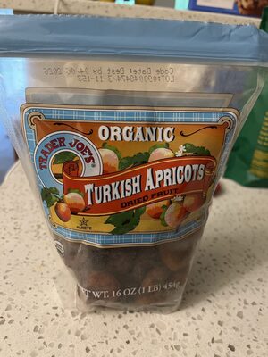 Organic Turkish Apricots Dried Fruit