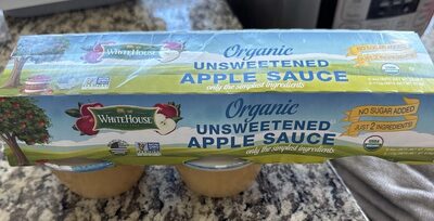 Organic Unsweetened Applesauce