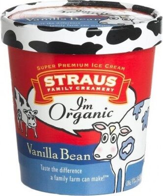 Organic Vanilla Bean Ice Cream