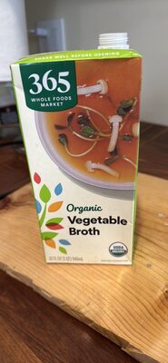 Organic Vegetable Broth