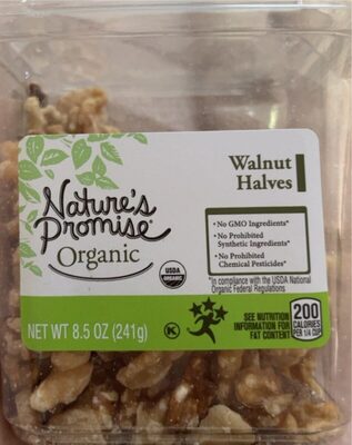 Organic Walnut Halves