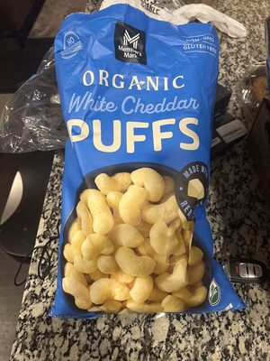 Organic White Cheddar Puffs