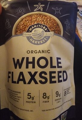Organic Whole Flax Seed