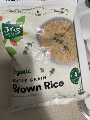 Organic Whole Grain Brown Rice