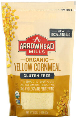 Organic Yellow CornMeal Gluten Free