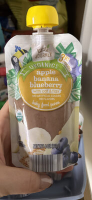 Organics Apple Banana Blueberry