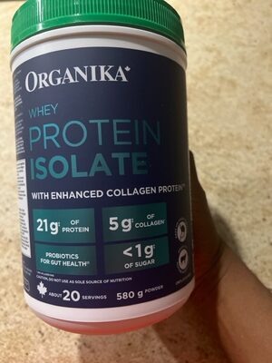 Organika whey protein isolate