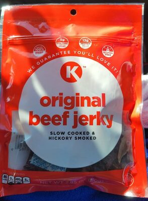 Original Beef Jerkey (slow cooked/hickory smoked)