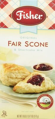 Original fair scone shortcake mix