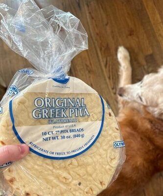 Original greek pita (flatbread)