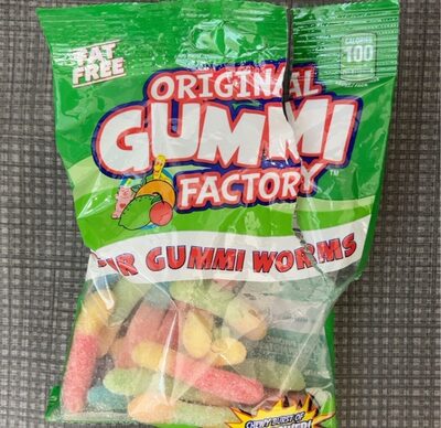 Original Gummi Factory Sour Gummi Worms