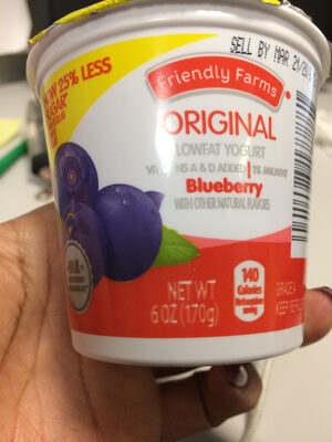 Original lowfat yogurt
