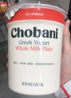 Original plain whole milk